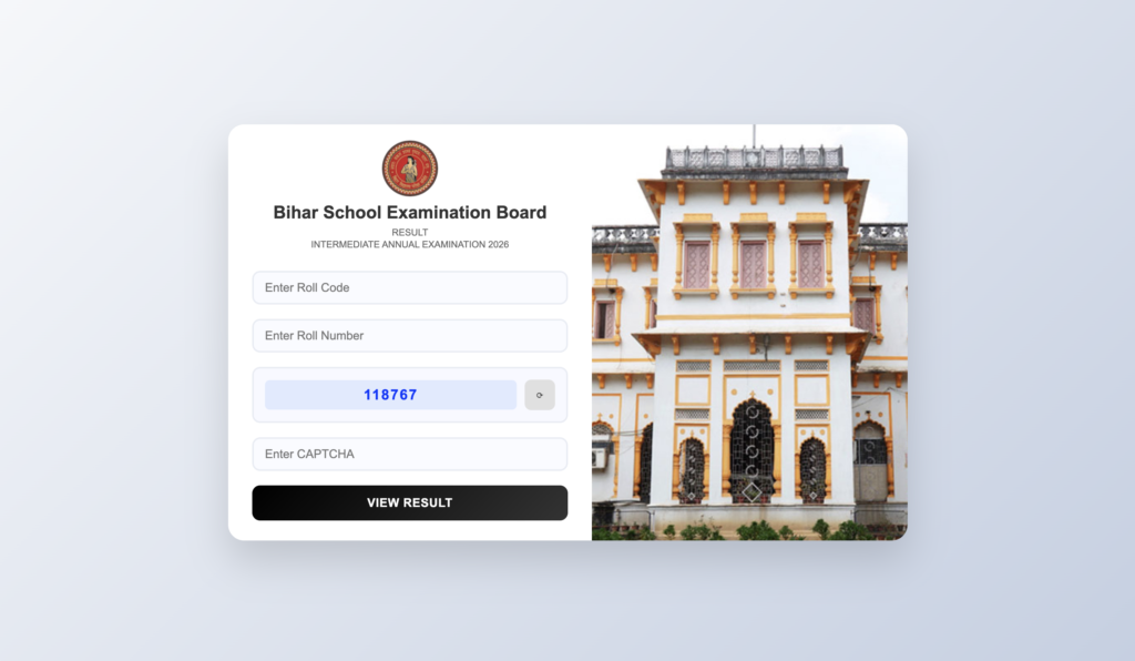 Bihar Board 12th Result 2026 Online